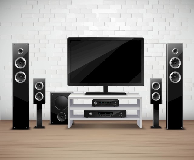 Powerful Home Audio System for Immersive Sound